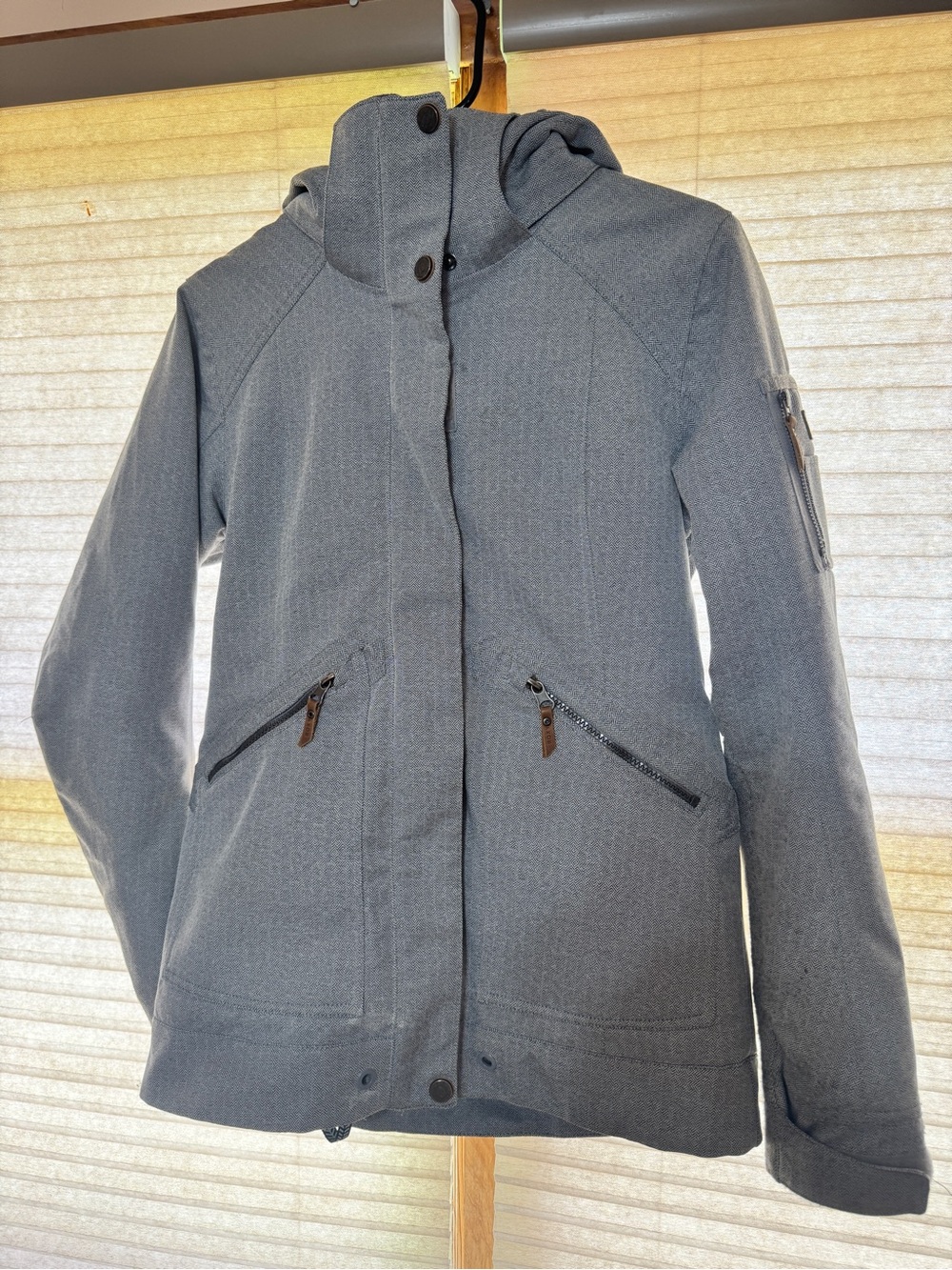 Roxy Meade Snow Jacket Women's Heather Gray